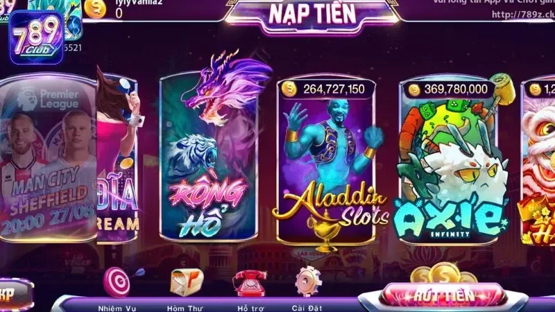 Khám phá cốt truyện và đồ họa trong game Aladdin Slots 789club