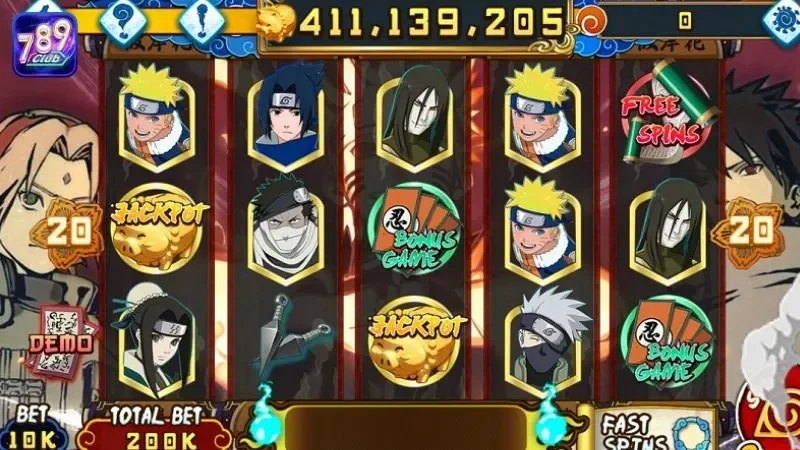 Những mẹo và thủ thuật chơi Naruto Slots hiệu quả