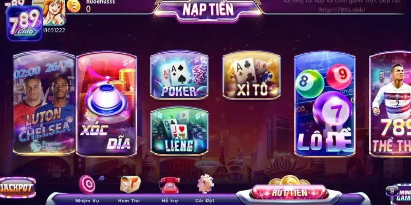 Giới thiệu về game bài xì tố 789club