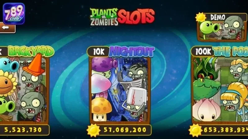 Giới thiệu về Plants vs Zombies Slots 789club